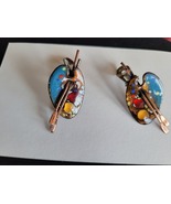 Vintage Matisse earrings - £39.50 GBP