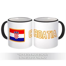 Croatia : Gift Mug Flag Pride Patriotic Expat Croatian Country - $15.90