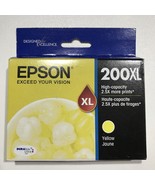 New Genuine Epson 200XL Yellow Color Ink Cartridge October 2023 - $18.31 CAD