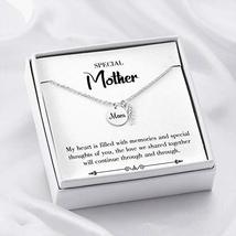 Express Your Love Gifts Mom Remembrance Necklace Special Mother White Mother Mem - £35.69 GBP