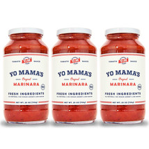 6 pk.) (25 oz./pack Yo Mama&#39;s Foods Low-Sodium Marinara Pasta Sauce - £66.86 GBP