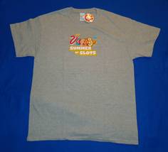 BRAND NEW OUTSTANDING MYVEGAS SLOTS T-SHIRT WITH TAG KEEPSAKE MGM M LIFE... - $14.95