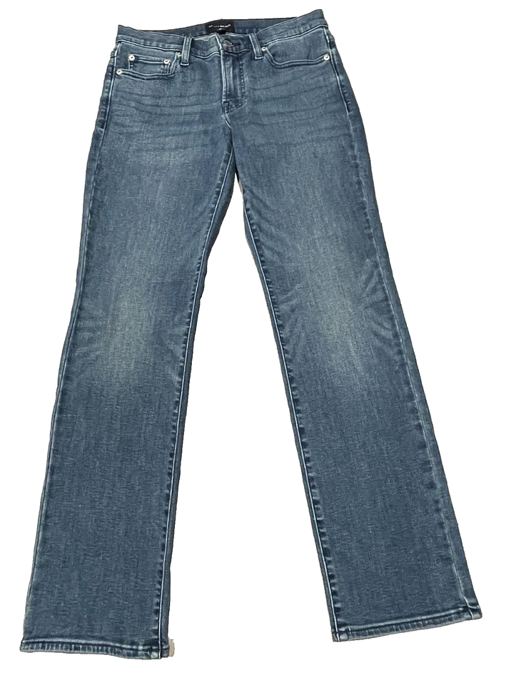 Womens Lucky Brand Jeans Mid Rise Straight Sweet Sz 6 /28A Ankle Dark Wash - $24.14