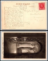 1935 GREAT BRITAIN Postcard - London to Waukesha, Wisconsin USA B11 - £2.35 GBP