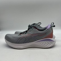 Asics Gel Cumulus 25 1012B441 Womens Gray Lace Up Running Shoes Size 9 - £40.18 GBP