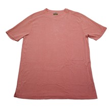 Foundry Shirt Mens LT Large Tall Orange V Neck Supply Co Short Sleeve Tee - £12.63 GBP