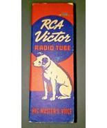 Vintage RCA Victor 3Q5 GT Vacuum Radio Tube Nipper The Dog Graphics NOS ... - £15.89 GBP