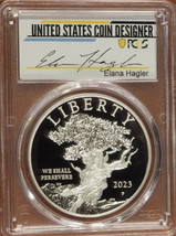 2023P- American Liberty Medal Proof- PCGS PR70DCAM- FDOI- Elana Hagler S... - £239.25 GBP