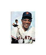 Willie Mays San Francisco Giants SF MLB Baseball Outfielder Art Print 2WC2 - $34.57 CAD+