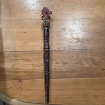 Magiquest Great Wolf Lodge Red Dragon Topper &amp; Wand Magic Quest - $15.99