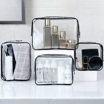 1PC  Female Women&#39;s Waterpfoof Cosmetic Bags Transparent Toilet Makeup Bags Pvc  - £45.15 GBP