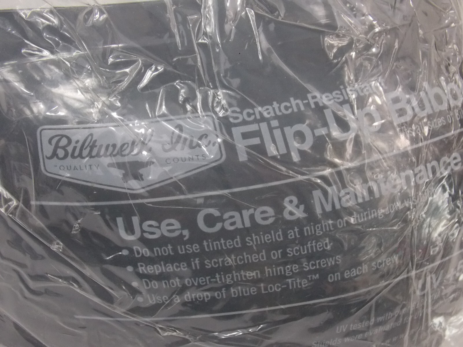 BILTWELL Gringo S Helmet Gen 2 Bubble Shield Item image 3