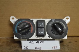 01-06 Acura MDX AC Heater Temperature Climate Control 137-25 Bx 5  - £15.72 GBP