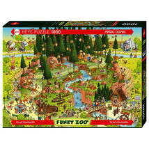 Heye Funky Zoo Jigsaw Puzzle 1000pcs - Black Forest - £44.43 GBP
