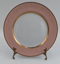 Fitz & Floyd Renaissance Set Of 8 Pink Peach Dinner Plates 10 1/4" Vintage 1978 image 10