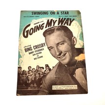 Vintage Sheet Music Swinging On A Star 1944 Bing Crosby Going My Way Burke - £11.05 GBP