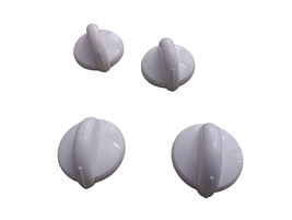 WB03T10207  GE Range Range Control 4 Knob - White JBP66WH2WW - $20.01