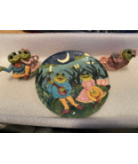 1997 Popular Imports Frogs In a Pond 6 Piece Set *Pre-Owned* BT1 - $12.99