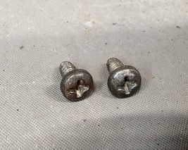1962 1963 1964 Ford Galaxie License Plate Light Rear Back Bumper Screws ... - $12.65