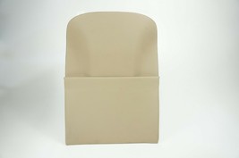 2008-2009 mercedes w204 c300 c350 front seat back panel cover beige tan - $74.68