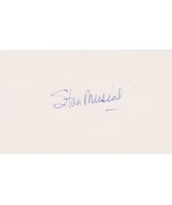 Stan Musial (d. 2013) Signed Autographed 3x5 Index Card - £31.44 GBP