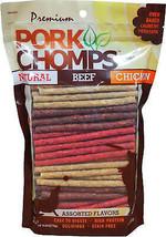 Pork Chomps Munchy Sticks Dog Treat Assorted Flavors - Veterinarian Recommended, - £17.30 GBP+