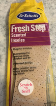 Vtg Womens  Dr Scholls Fresh Step Scented Insoles Scratch &amp; Sniff Trim T... - £23.12 GBP