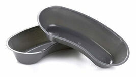 Emesis Basin Graphite 16 oz. Plastic Single Patient Use 10 Count - $13.86
