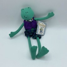 Hallmark Storybook Friends Plush Fritz the Frog 12&quot; Tags 1997 - $7.70