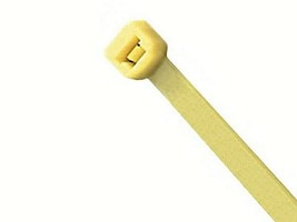 PANDUIT PLT4H-TL4 Yellow Plastic Cable Tie 14-1/2” L 5/16” W 250 Count Nylon Zip - £113.49 GBP