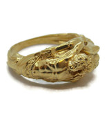 Ring  Zeus y Athena (God y Goddess) 14k Yellow Gold. - £466.13 GBP