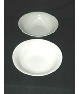 Vintage Mixing Bowls, Main Stays Milk Glass Nesting bowls 2 ea.9.25&quot;dia. - £16.34 GBP