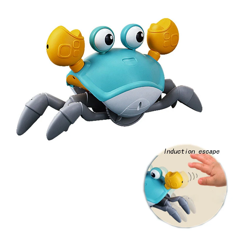 Kids Christmas Gift Induction Escape Crab Octopus Crawling Toy Baby Electronic - £25.29 GBP+