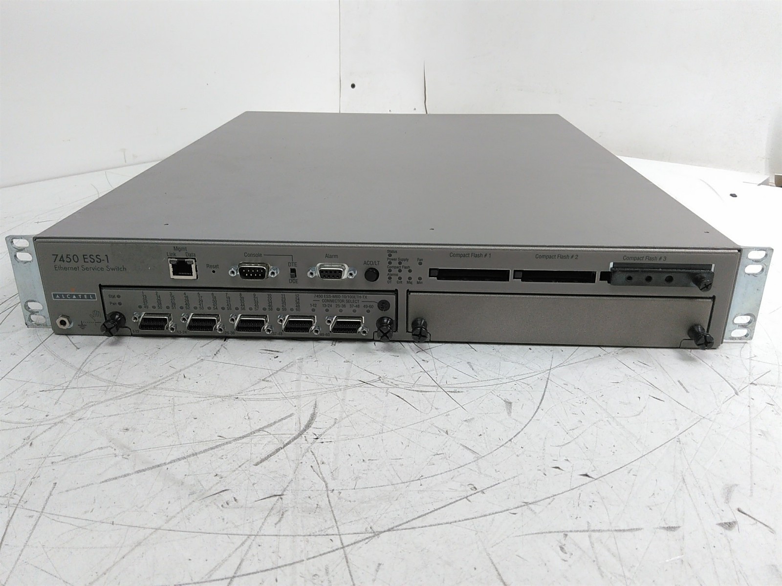 Defective Alcatel 7450 ESS-1 Ethernet Service Switch ESS-M60-10/100ETH-T... - $217.48