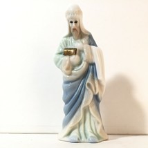 Wiseman nativity manger figurine gold chest Russ porcelain replacement - £6.23 GBP