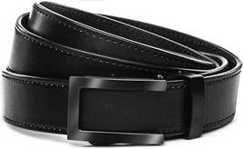 Belt for Men - Executive Matte Black (Fits up to 38&quot; waist) Modern Stylish - $24.74