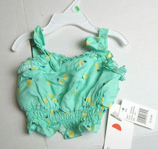 Baby Girls Soverign Code Size 18 Months Lemon / Mint Top - £9.66 GBP