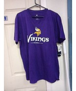 Fanatics Vikings T-Shirt Size XL, Purple 030boxEae - £12.57 GBP