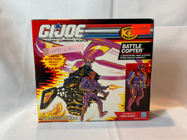 1991 Hasbro Inc G I Joe Battle Copter &amp; Pilot HELI- VIPER  In Factory Sealed Box - £78.91 GBP