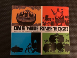 One Wide River to Cross Barbara &amp; Ed Emberley 1970 2nd printing Scholast... - $4.90
