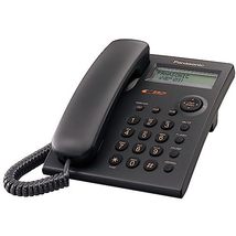 Panasonic KX-TSC11B Corded Phone with Caller ID, Black - $41.86