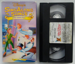 VHS Disneys Sing Along Songs - Peter Pan: You Can Fly (VHS, 1993) - £8.77 GBP