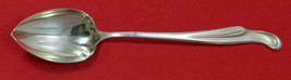 Silver Surf by Stieff Sterling Silver Grapefruit Spoon Fluted Custom Made 5 3/4&quot; - £62.29 GBP