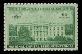 1950 White House Building  of the United States stamp - $15.10