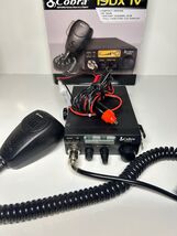 Cobra 19 DX IV CB Radio Microphone &amp; Power Cord Instant Channel 9/19 40 ... - $24.72