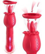 Rose Sex Toys for Women - 4in1 Rose Toy, Rose Sex Stimulator for Women (... - £30.42 GBP