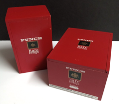 Two Empty Wood Punch Corojo Cigar Boxes for Crafting, Gifting or Travel Humidor - £19.63 GBP