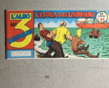 L&#39;ALBO DEI INSEPARABILI The Three Caravels #5 (1978) Italian 3&quot; x 6&quot; comic - $14.84