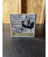 Photo Coaster Set- 4 Glass Coasters and One Holder Interiors By Design B... - €17,04 EUR