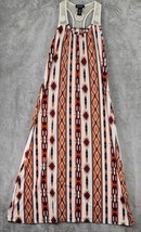 Rouge Dress Womens 3X Multicolor Aztec Print Western Crochet Flowy Casual Maxi - £22.68 GBP